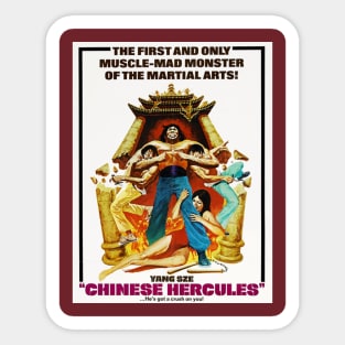 Chinese Hecules Sticker